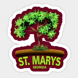 St. Marys Georgia Sticker